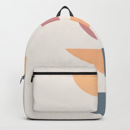 Minimal Geometric Art Print #6 Backpack