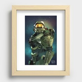 Master Chief Recessed Framed Print