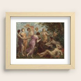 Henri Fantin-Latour (1836–1904), The Temptation of Saint Anthony (c 1875)  Recessed Framed Print