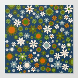 Bright Floral 8  Canvas Print