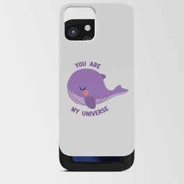 BTS purple whale plush you are my universe iPhone Card Case