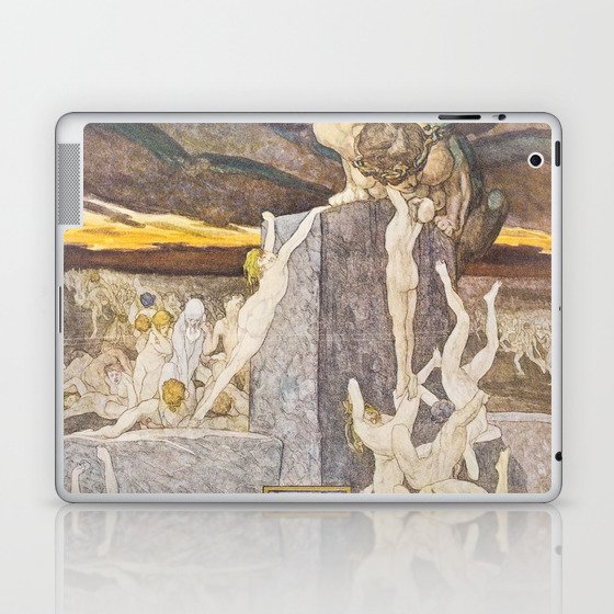 Artwork from Dante's Inferno Laptop & iPad Skin