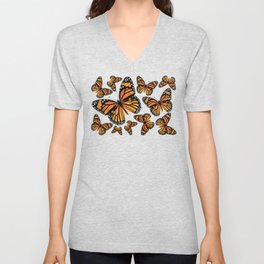 Monarch Butterflies | Monarch Butterfly | Vintage Butterflies | Butterfly Patterns | V Neck T Shirt