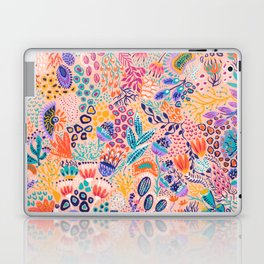 Colorful and Abstract Corals reefs Laptop Skin