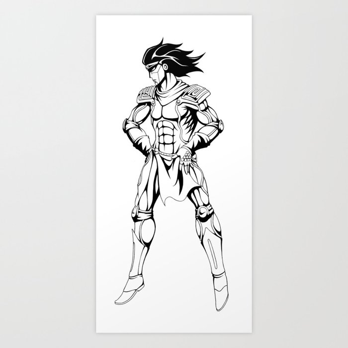 Star Platinum, an art print by David Smith - INPRNT