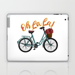 Oh La La - French Bicycle Laptop Skin