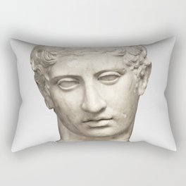 Marble Head of a Youth Rectangular Pillow