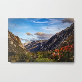 Mouth of Little Cottonwood Canyon | Sandy, Utah | 2023 Metal Print