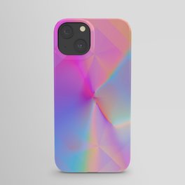 Fluorescent Neon Abstract Pink Lilac Illuminating Glare iPhone Case
