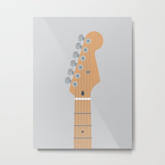 Guitar Heroes #5 - David Metal Print