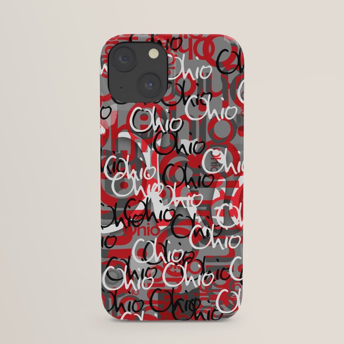 Ohio Scarlett & Gray Day iPhone Case