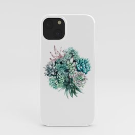 Cactus circle iPhone Case