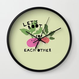 Let´s Root Wall Clock