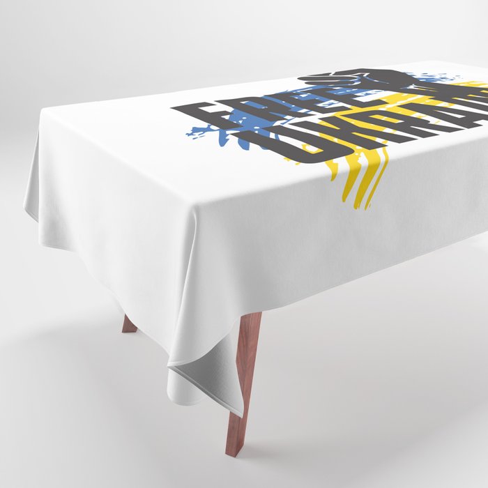 Free Ukraine Tablecloth