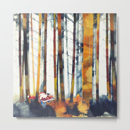 Autumn Hunt Metal Print