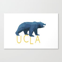 UCLA Geometric Bruin Canvas Print