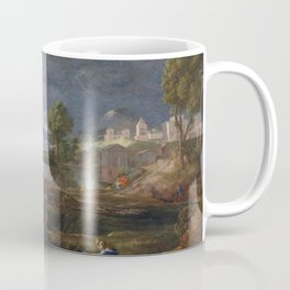 Nicolas Poussin - Landscape during a Thunderstorm with Pyramus and Thisbe Coffee Mug