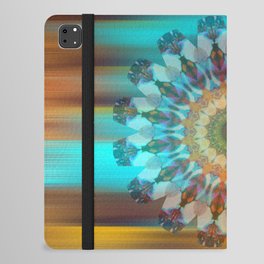 Earthy Colorful Mandala Art - Future Perfect iPad Folio Case