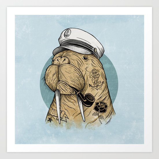 WALRUS Art Print