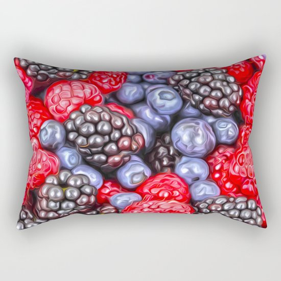 Berries Rectangular Pillow