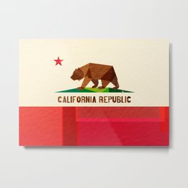 California 2 (rectangular version) Metal Print