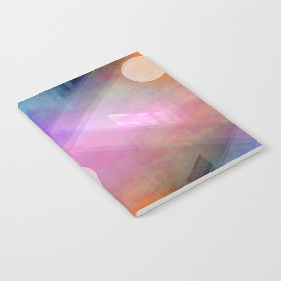 Multicolored abstract no. 44 Notebook