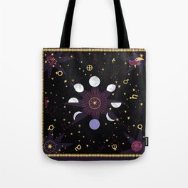 Cosmic Noir Tote Bag