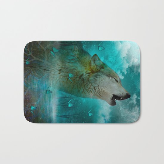 I'll See You In My Dreams (Cry of the Wolf) Bath Mat