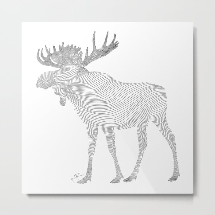 Elk Theraphy Metal Print