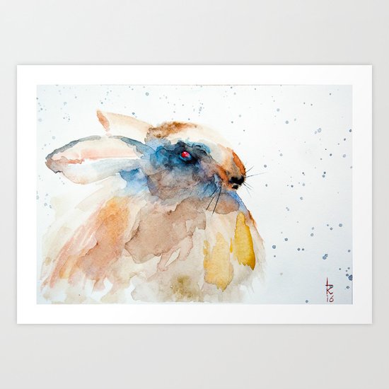 Rabbit Art Print