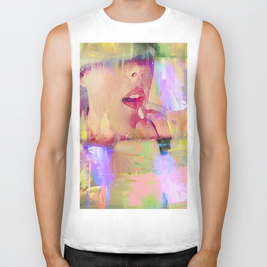 Make up me in your car Biker Tank
