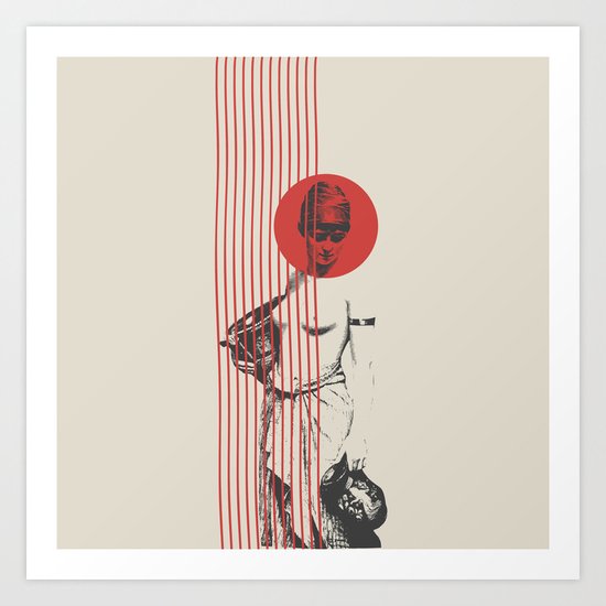 The Bath Art Print