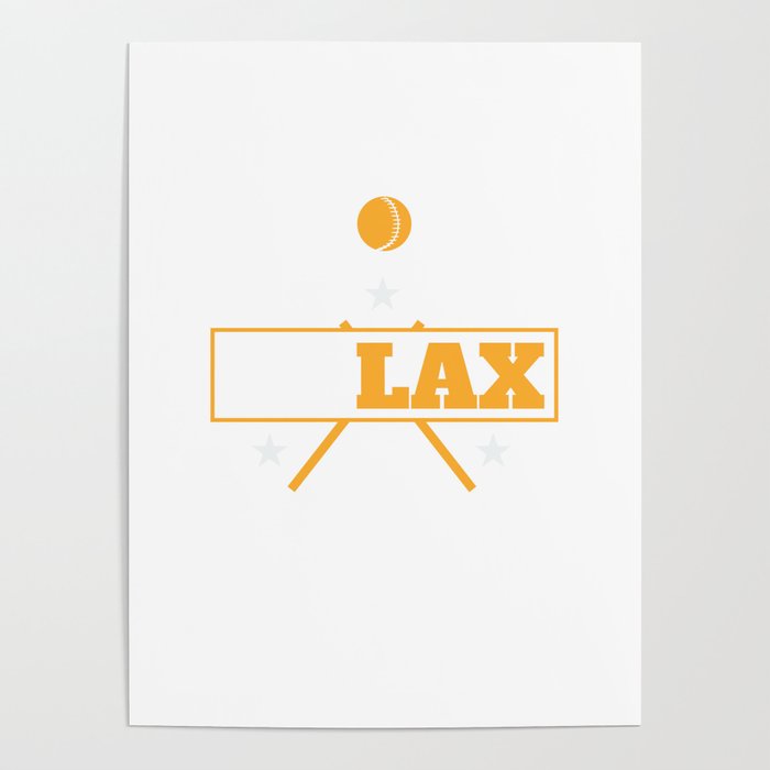 Relax Bro sport, game, player Lacrosse Poster