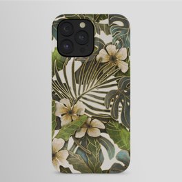 Warm Light Moody Tropical Fall iPhone Case