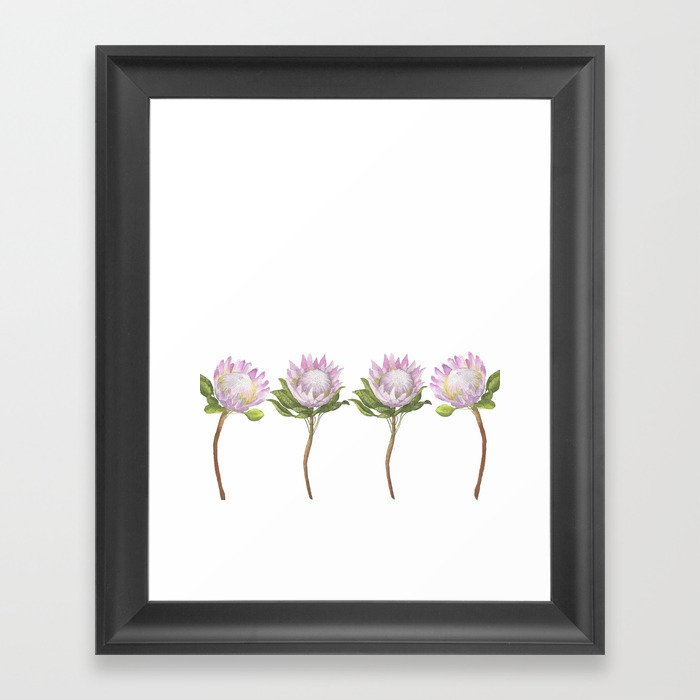 Beautiful Lotus Framed Art Print