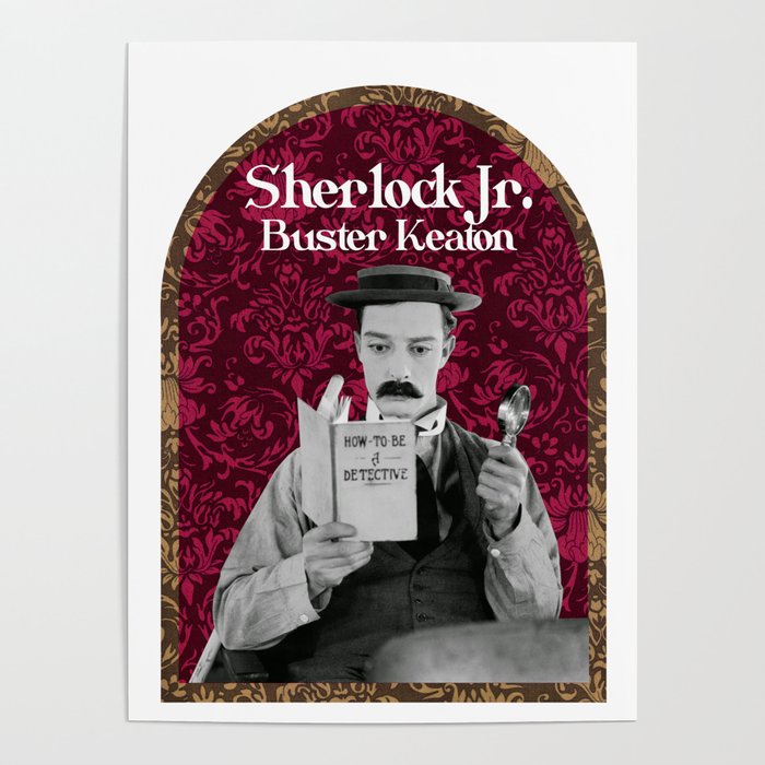 Sherlock Jr - Buster Keaton Poster