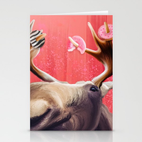 Donuts Are a Moost Stationery Cards
