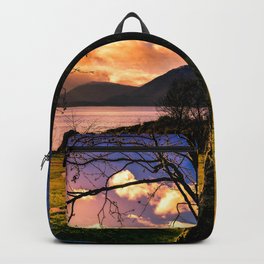 Soft Evening in the Lake Backpack