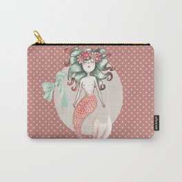 Mermaid Carry-All Pouch | Painting, Illustration, Curated 
