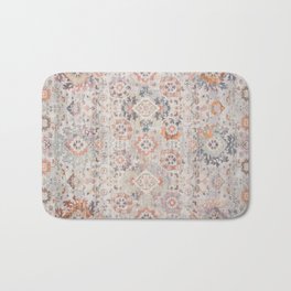 Bohemian Traditional Vintage Old Moroccan Fabric Style Bath Mat