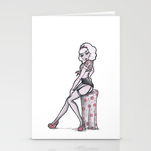 Pin Up Stationery Cards