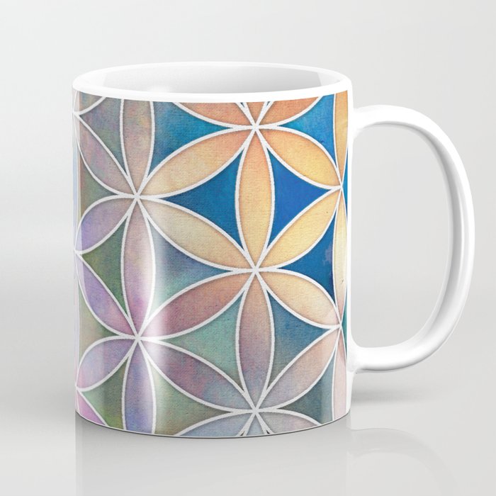 The Flower of Life in the Sky Coffee Mug