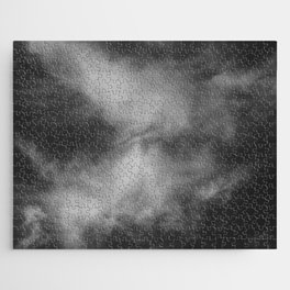 Black and White Celestial Cloud Formation Jigsaw Puzzle