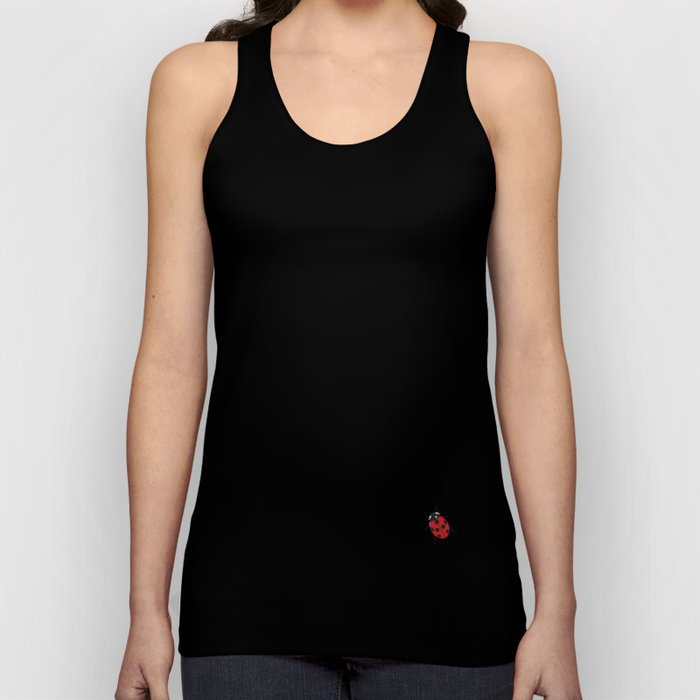 Coccinellidae Red Tank Top
