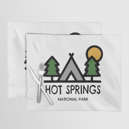 Hot Springs National Park Placemat