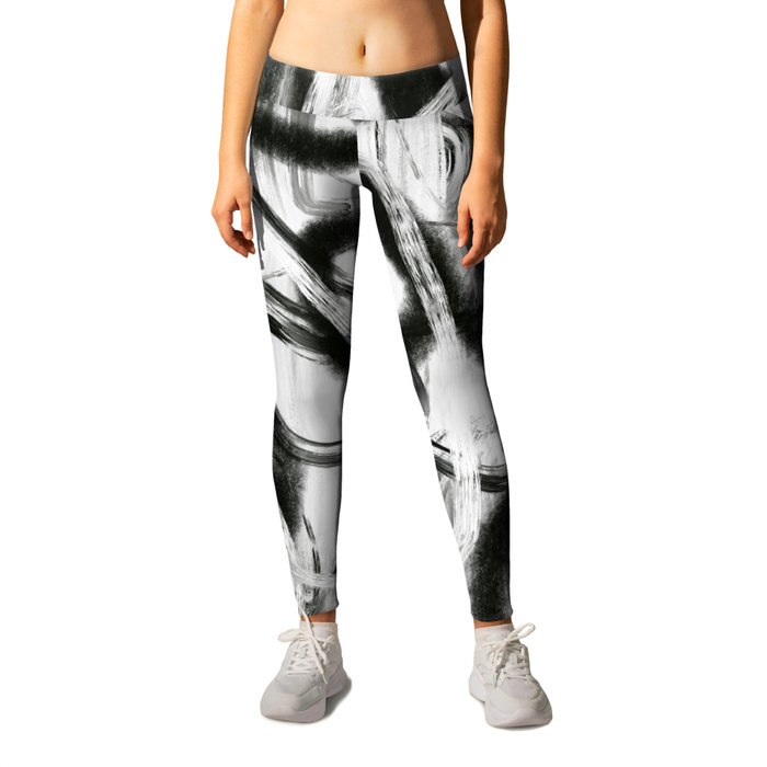 Abstract Painting 107. Contemporary Art.  Leggings