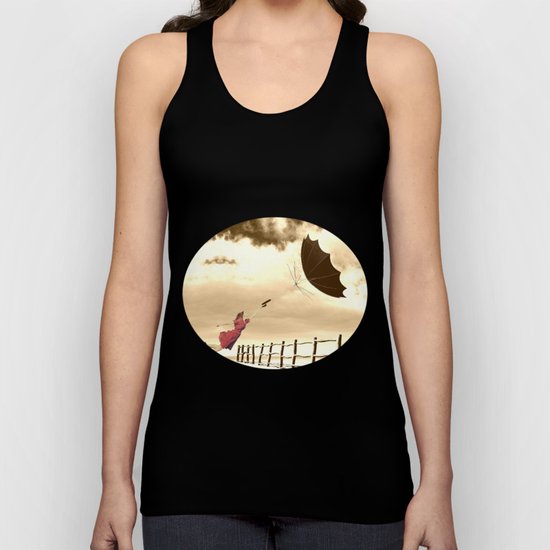 Flying Unisex Tank Top