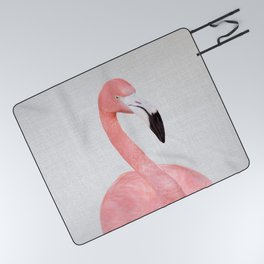 Flamingo 2 - Colorful Picnic Blanket
