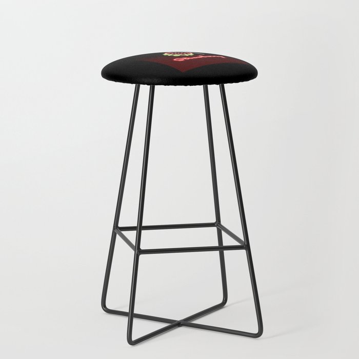 Strawberry love Bar Stool