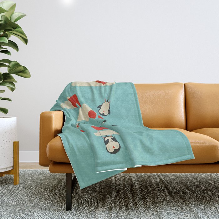 We Can Fly! Throw Blanket